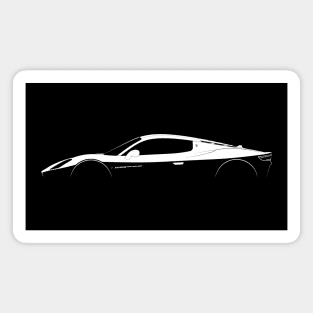 Maserati MC20 Silhouette Magnet